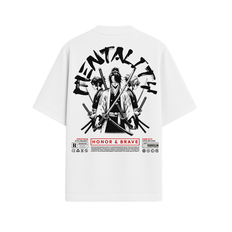 Camiseta Oversized BZN - MENTALITY