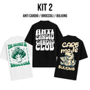 KIT 3 Camisetas Oversized BZN