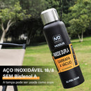 Garrafa Térmica em Aço Inoxidável 650ml / 850ml / 1100ml – Travel à Vácuo, Esportiva e Antivazamento