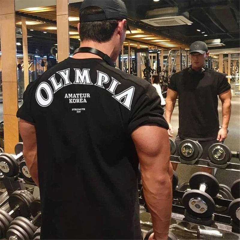 Camiseta Masculina Academia - Olympia Amateur Korea