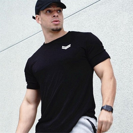 Camiseta Masculina Academia - FlexFit