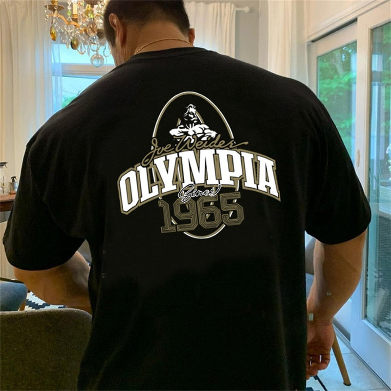 Camiseta Masculina Academia - Retrô Olympia 1965